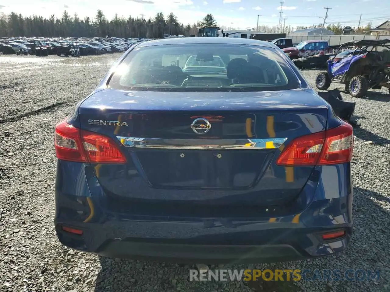 6 Photograph of a damaged car 3N1AB7AP6KY271496 NISSAN SENTRA 2019