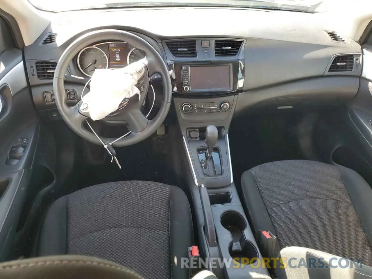 8 Photograph of a damaged car 3N1AB7AP6KY271496 NISSAN SENTRA 2019