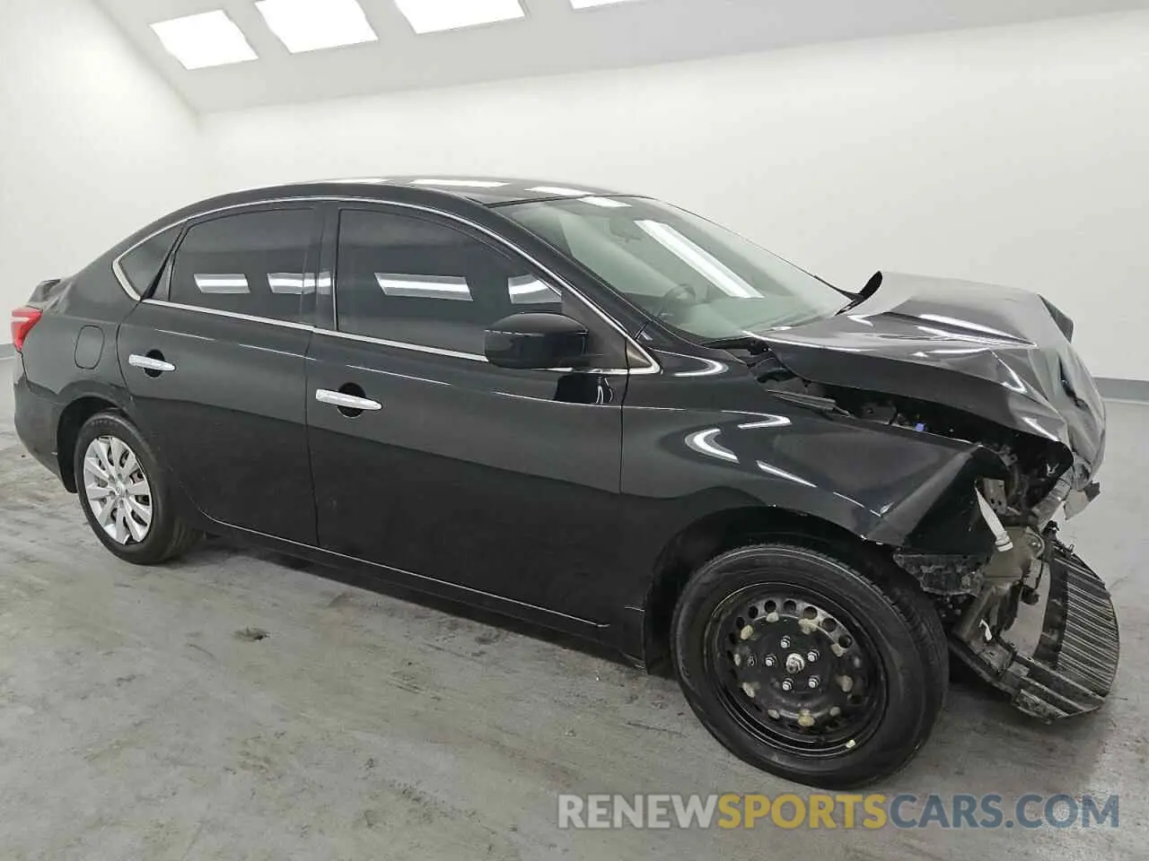 4 Photograph of a damaged car 3N1AB7AP6KY273460 NISSAN SENTRA 2019