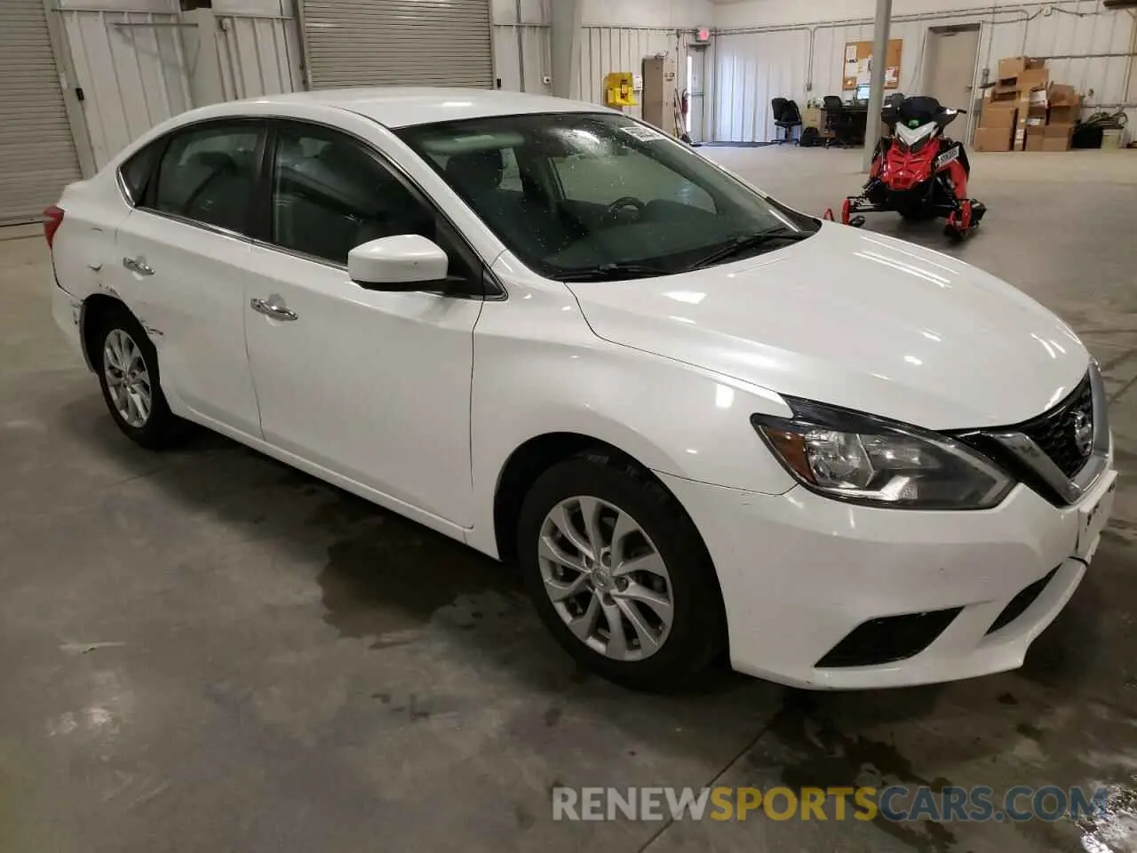 4 Photograph of a damaged car 3N1AB7AP6KY273894 NISSAN SENTRA 2019