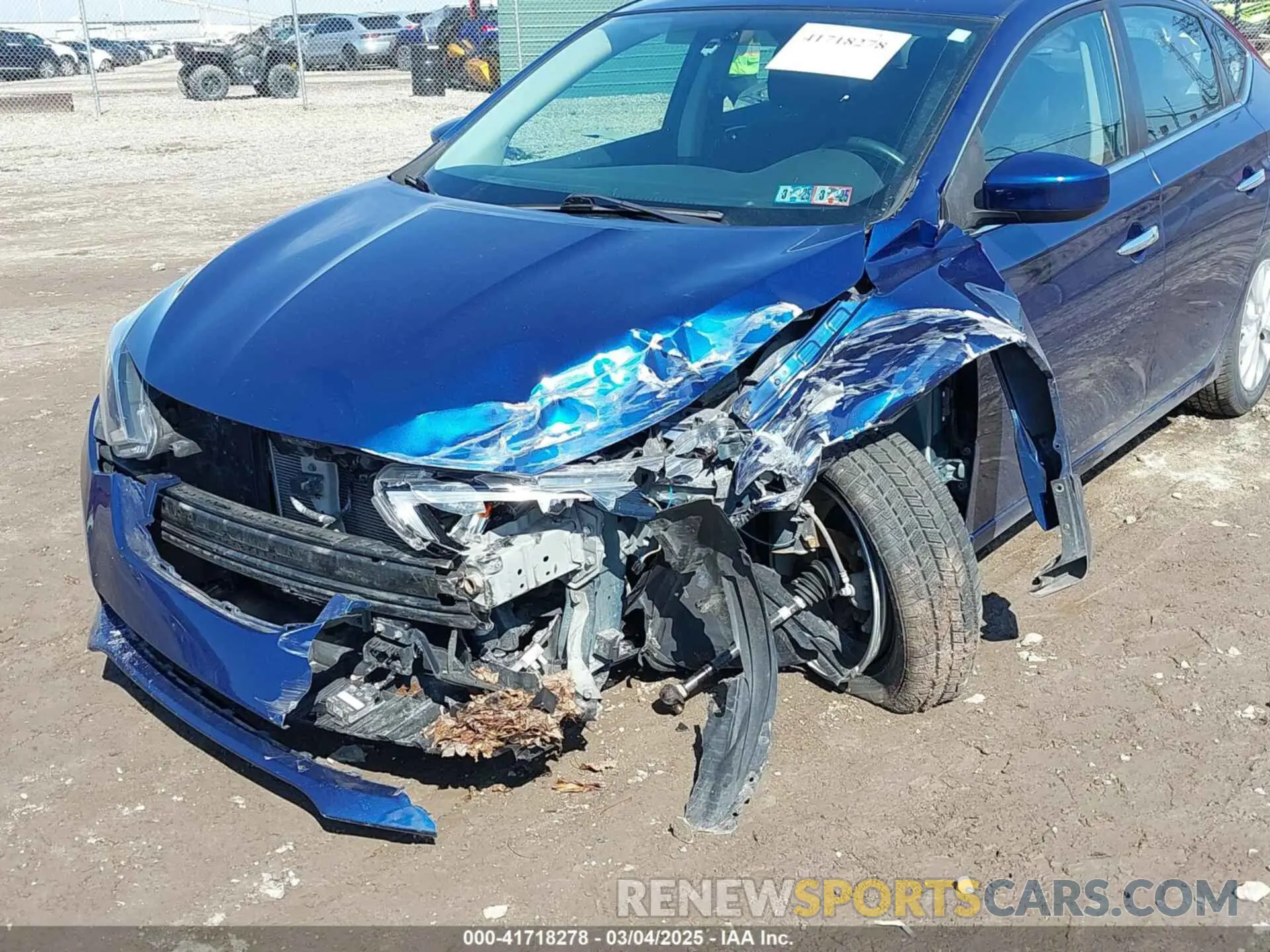 6 Photograph of a damaged car 3N1AB7AP6KY274205 NISSAN SENTRA 2019