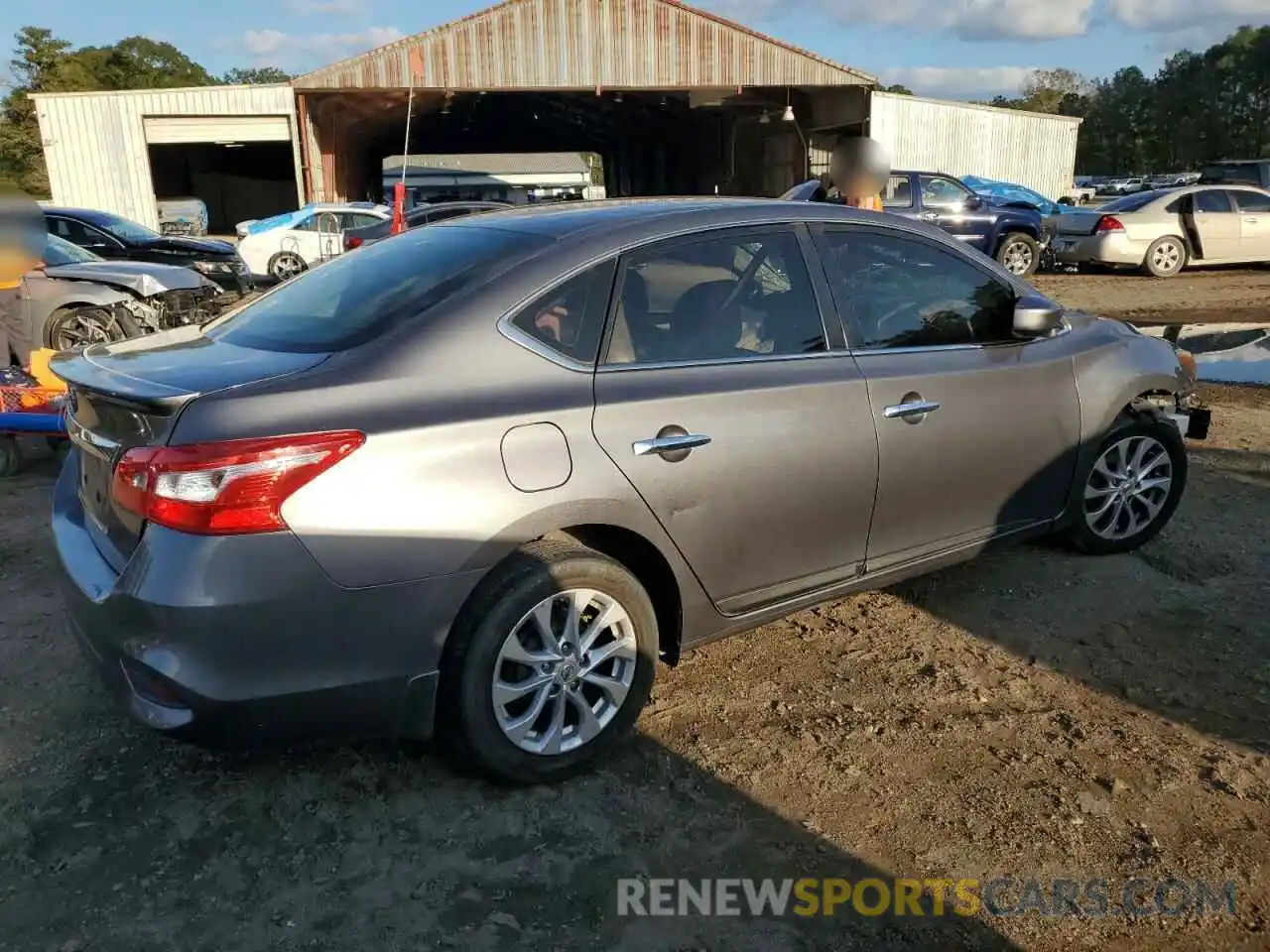 3 Photograph of a damaged car 3N1AB7AP6KY274978 NISSAN SENTRA 2019