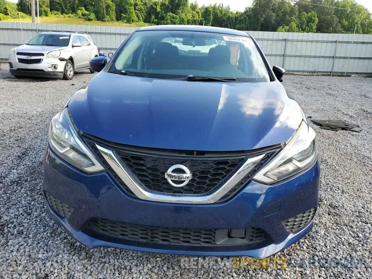 5 Photograph of a damaged car 3N1AB7AP6KY275435 NISSAN SENTRA 2019