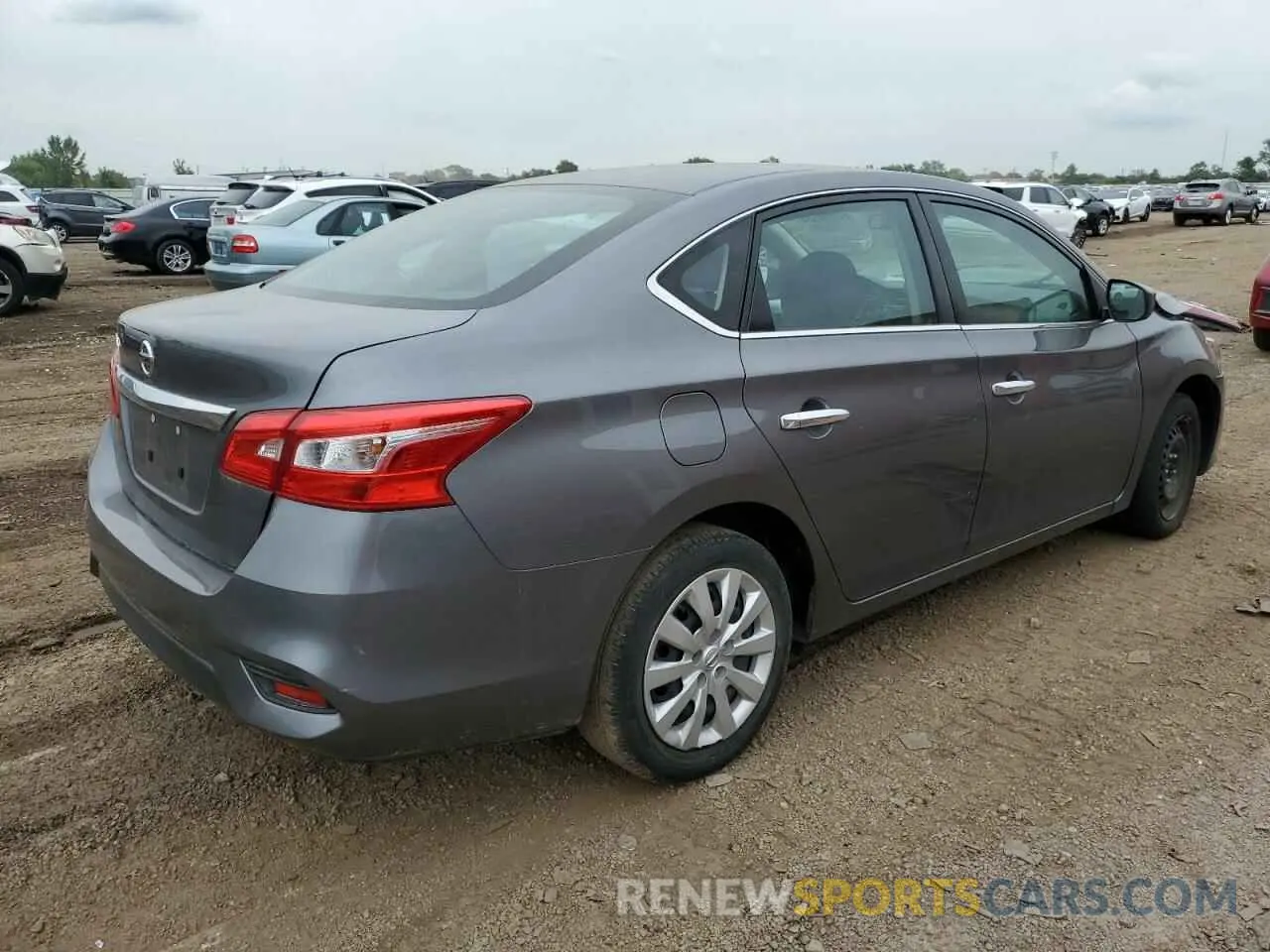 3 Photograph of a damaged car 3N1AB7AP6KY276925 NISSAN SENTRA 2019