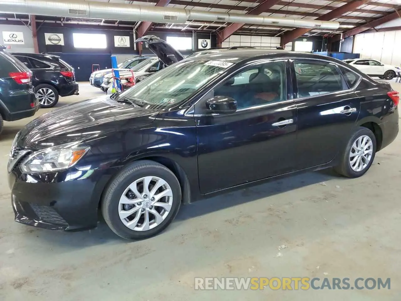 1 Photograph of a damaged car 3N1AB7AP6KY279100 NISSAN SENTRA 2019