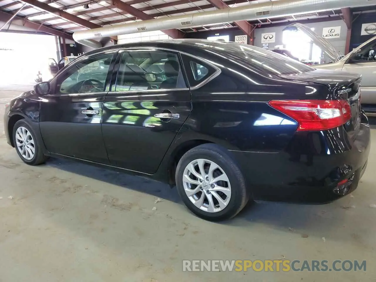 2 Photograph of a damaged car 3N1AB7AP6KY279100 NISSAN SENTRA 2019