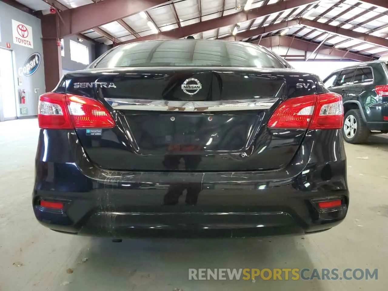 6 Photograph of a damaged car 3N1AB7AP6KY279100 NISSAN SENTRA 2019