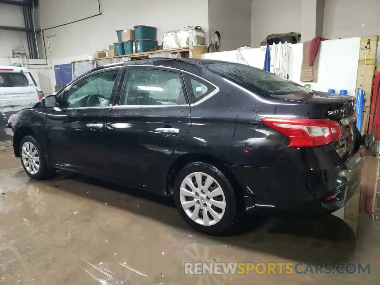 2 Photograph of a damaged car 3N1AB7AP6KY279436 NISSAN SENTRA 2019