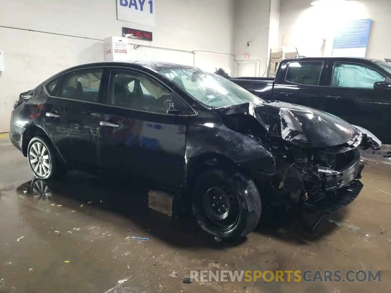 4 Photograph of a damaged car 3N1AB7AP6KY279436 NISSAN SENTRA 2019