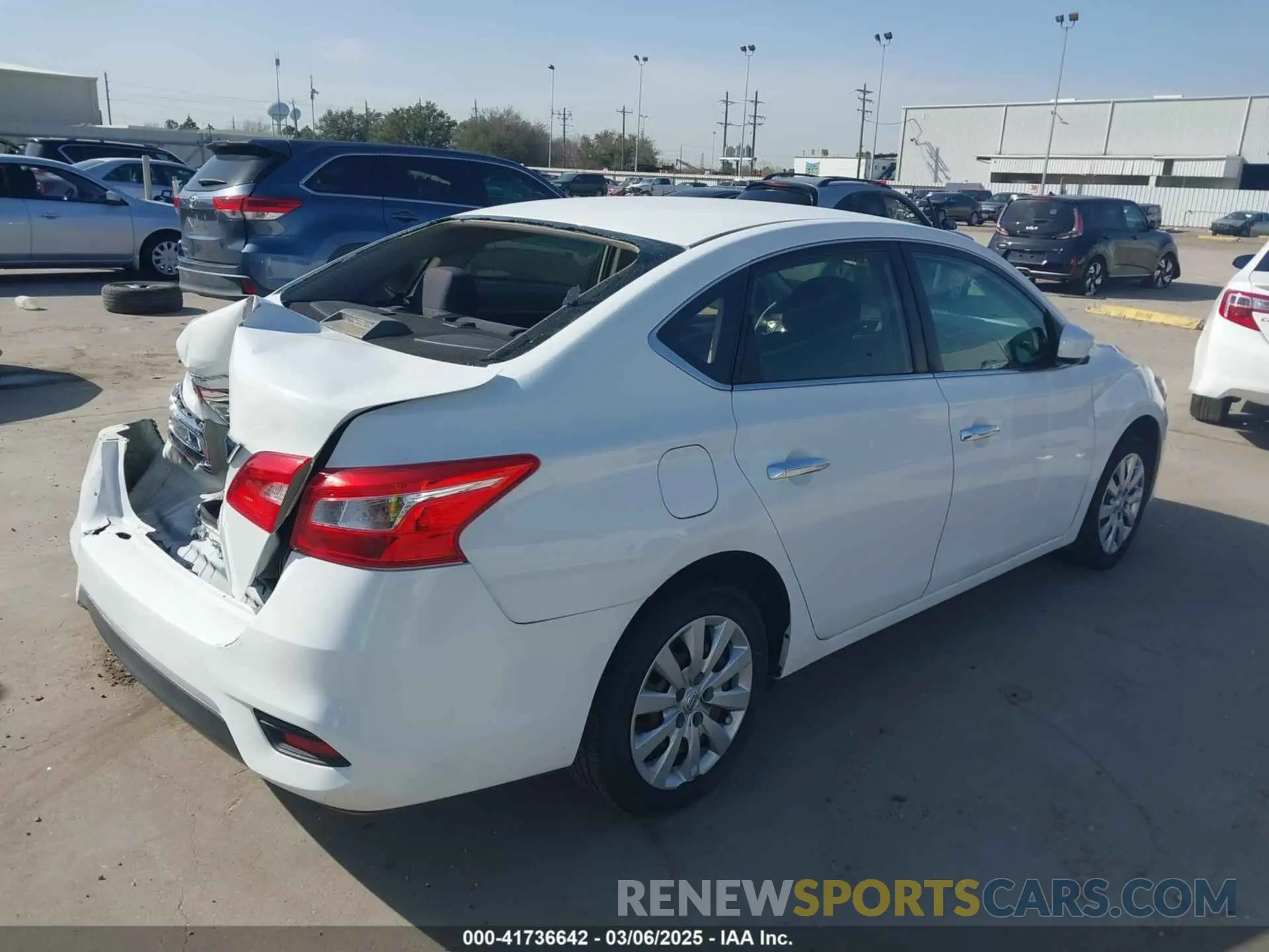 4 Photograph of a damaged car 3N1AB7AP6KY280263 NISSAN SENTRA 2019