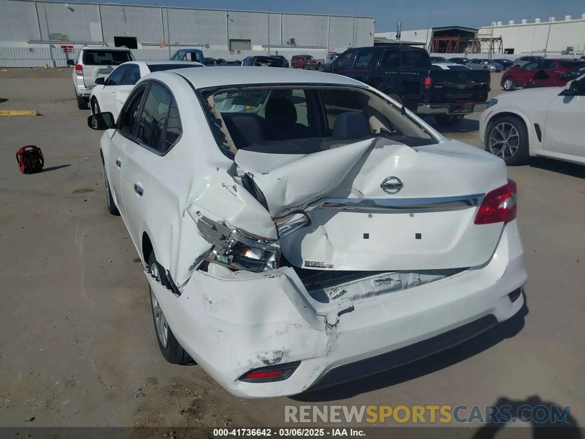 6 Photograph of a damaged car 3N1AB7AP6KY280263 NISSAN SENTRA 2019