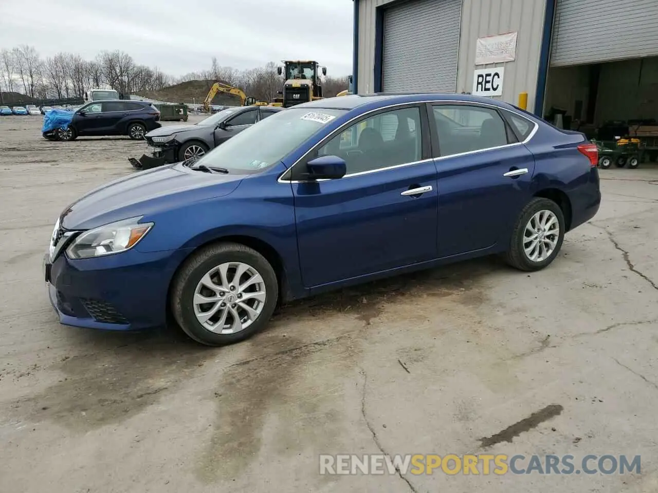 1 Photograph of a damaged car 3N1AB7AP6KY284796 NISSAN SENTRA 2019
