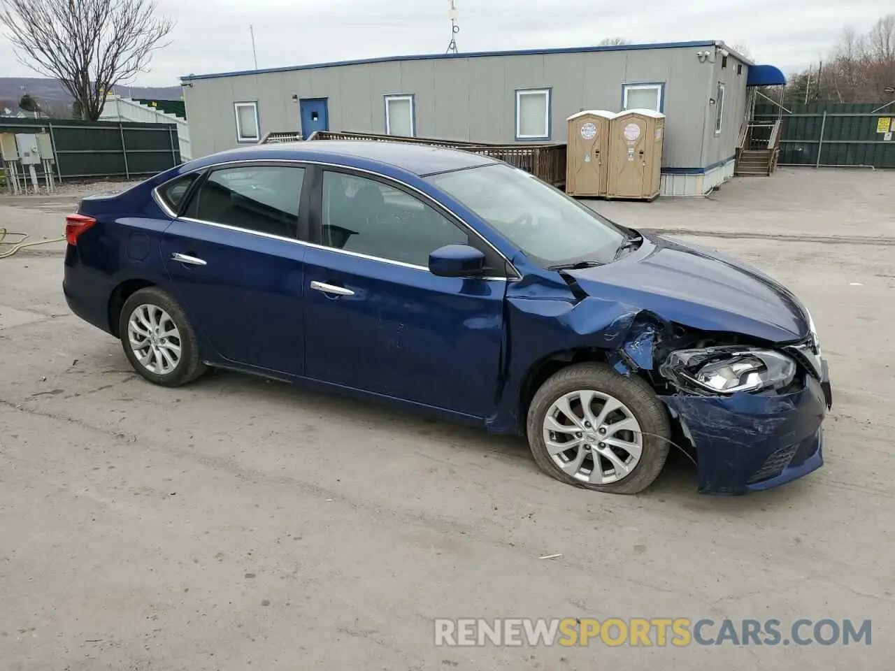 4 Photograph of a damaged car 3N1AB7AP6KY284796 NISSAN SENTRA 2019
