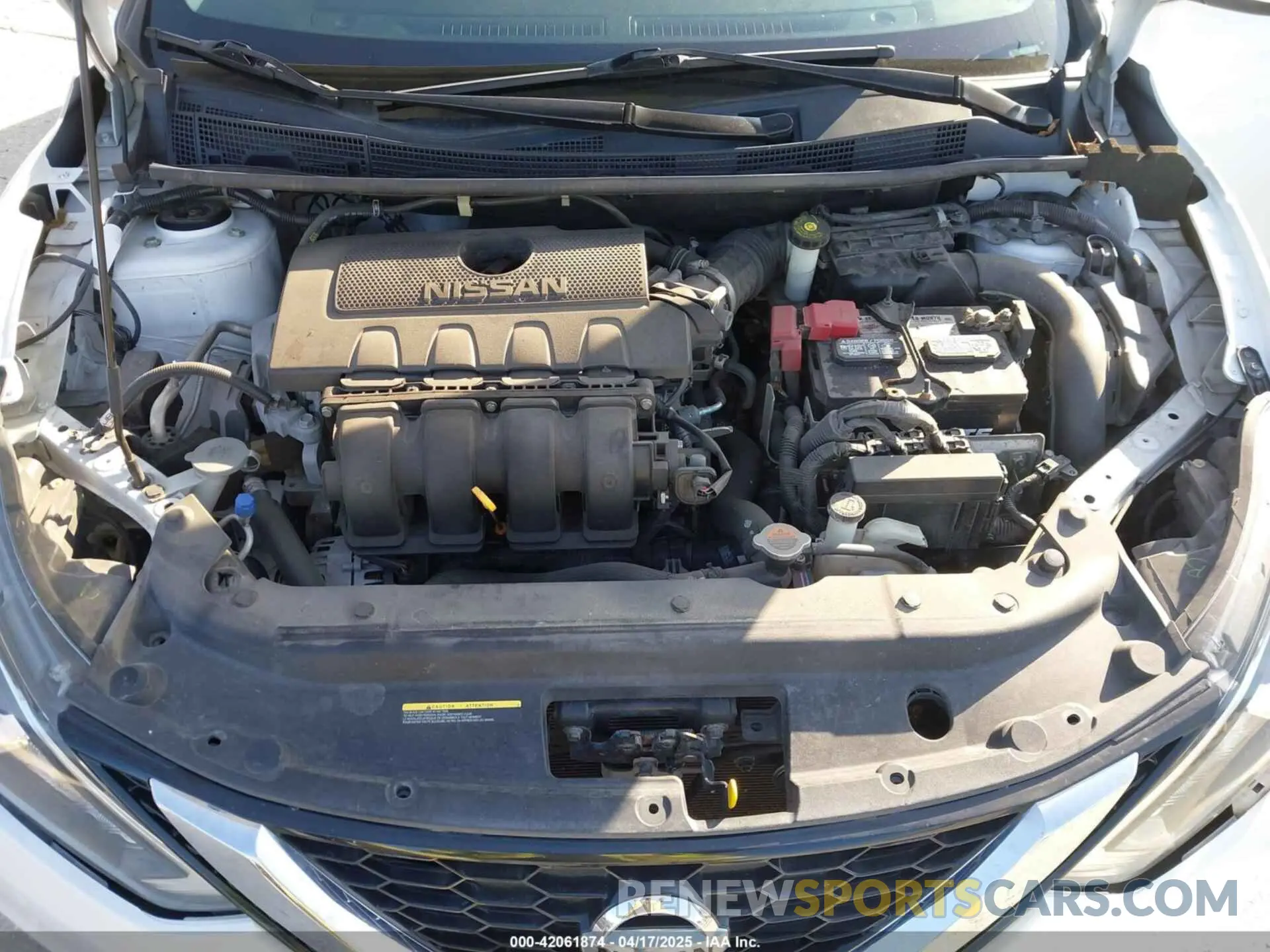 10 Photograph of a damaged car 3N1AB7AP6KY288590 NISSAN SENTRA 2019
