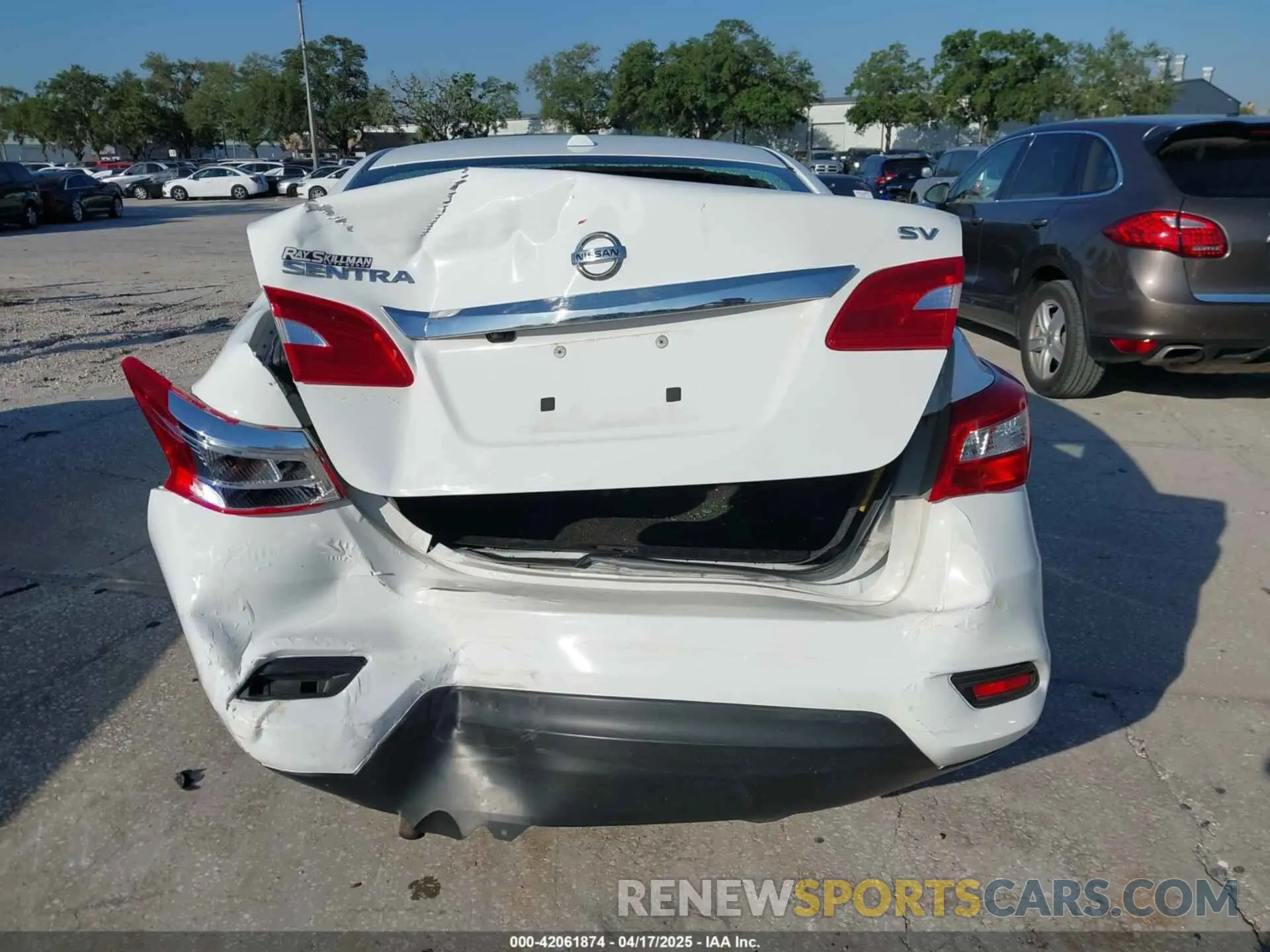 16 Photograph of a damaged car 3N1AB7AP6KY288590 NISSAN SENTRA 2019