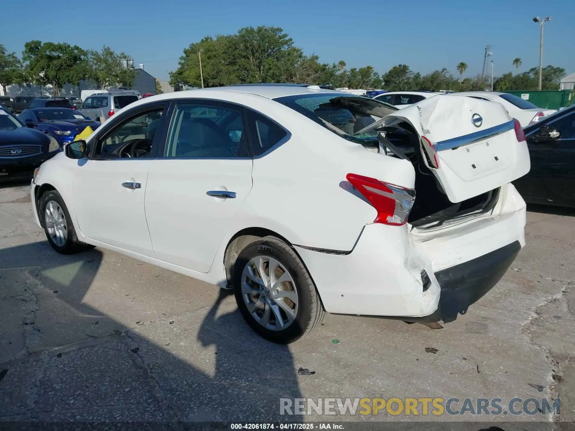 3 Photograph of a damaged car 3N1AB7AP6KY288590 NISSAN SENTRA 2019