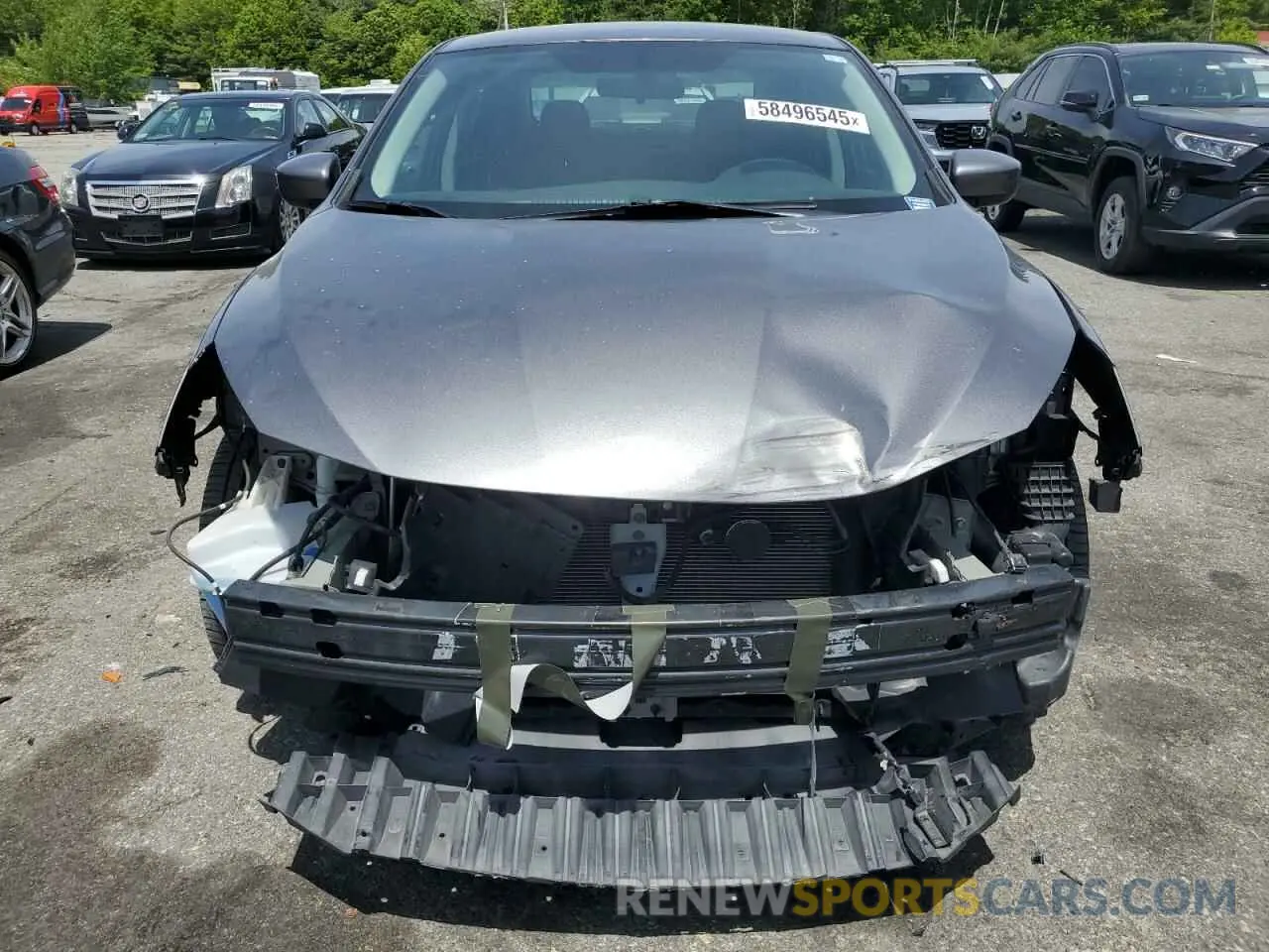 5 Photograph of a damaged car 3N1AB7AP6KY292526 NISSAN SENTRA 2019