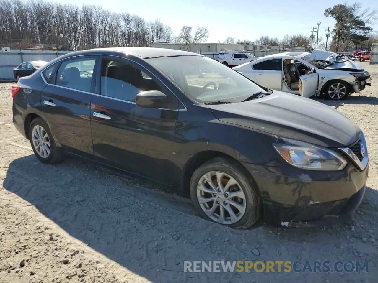4 Photograph of a damaged car 3N1AB7AP6KY297113 NISSAN SENTRA 2019