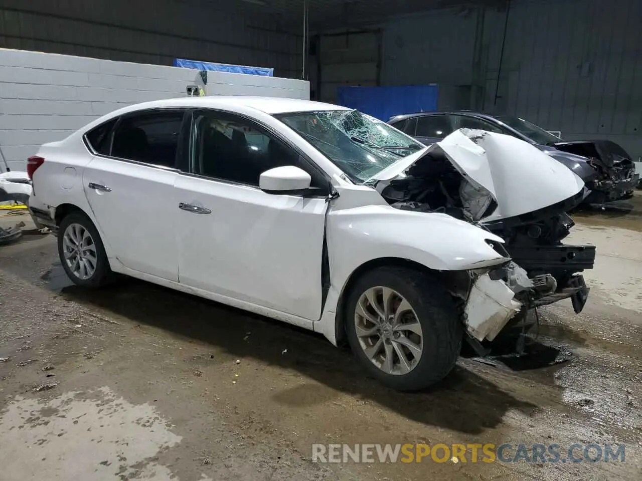 4 Photograph of a damaged car 3N1AB7AP6KY299329 NISSAN SENTRA 2019
