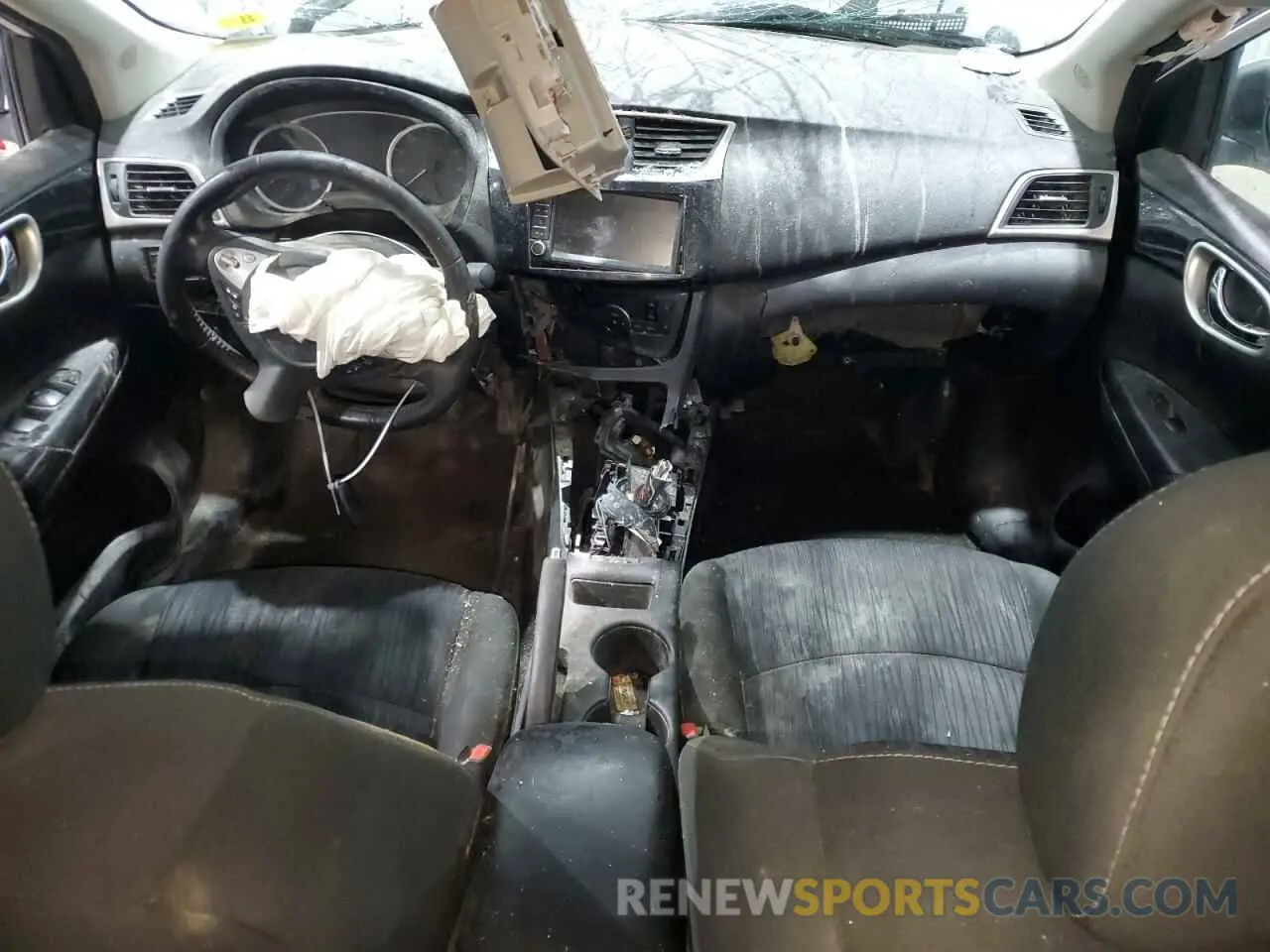 8 Photograph of a damaged car 3N1AB7AP6KY299329 NISSAN SENTRA 2019