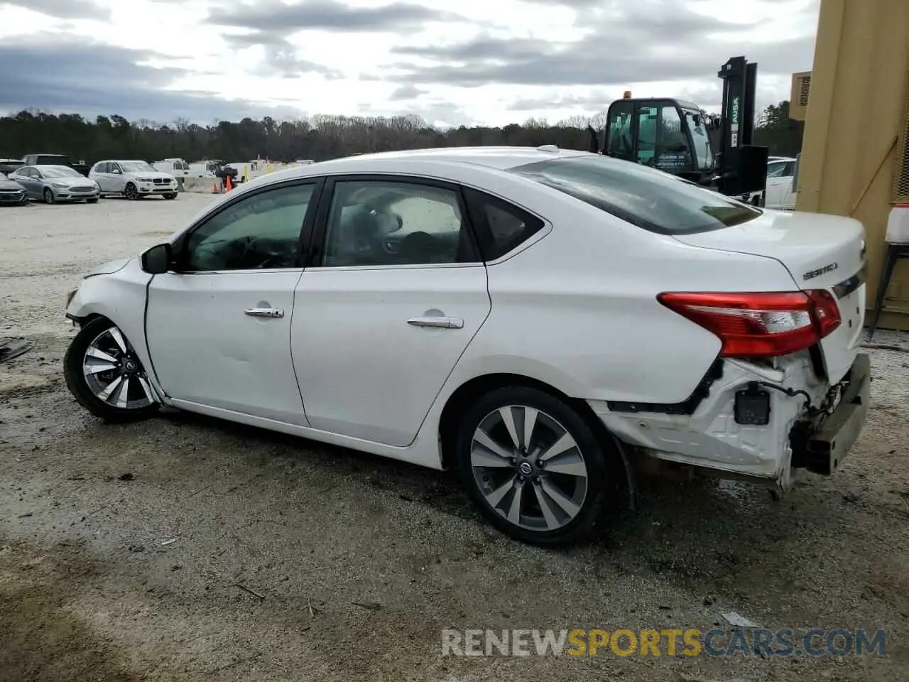 2 Photograph of a damaged car 3N1AB7AP6KY303282 NISSAN SENTRA 2019