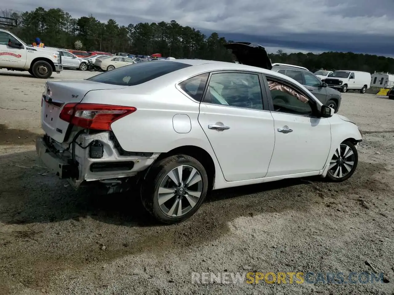 3 Photograph of a damaged car 3N1AB7AP6KY303282 NISSAN SENTRA 2019