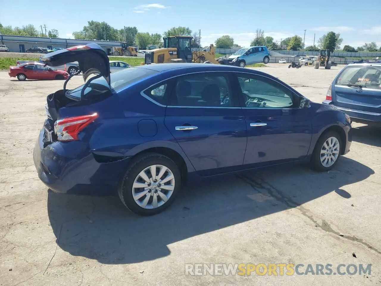 3 Photograph of a damaged car 3N1AB7AP6KY304884 NISSAN SENTRA 2019