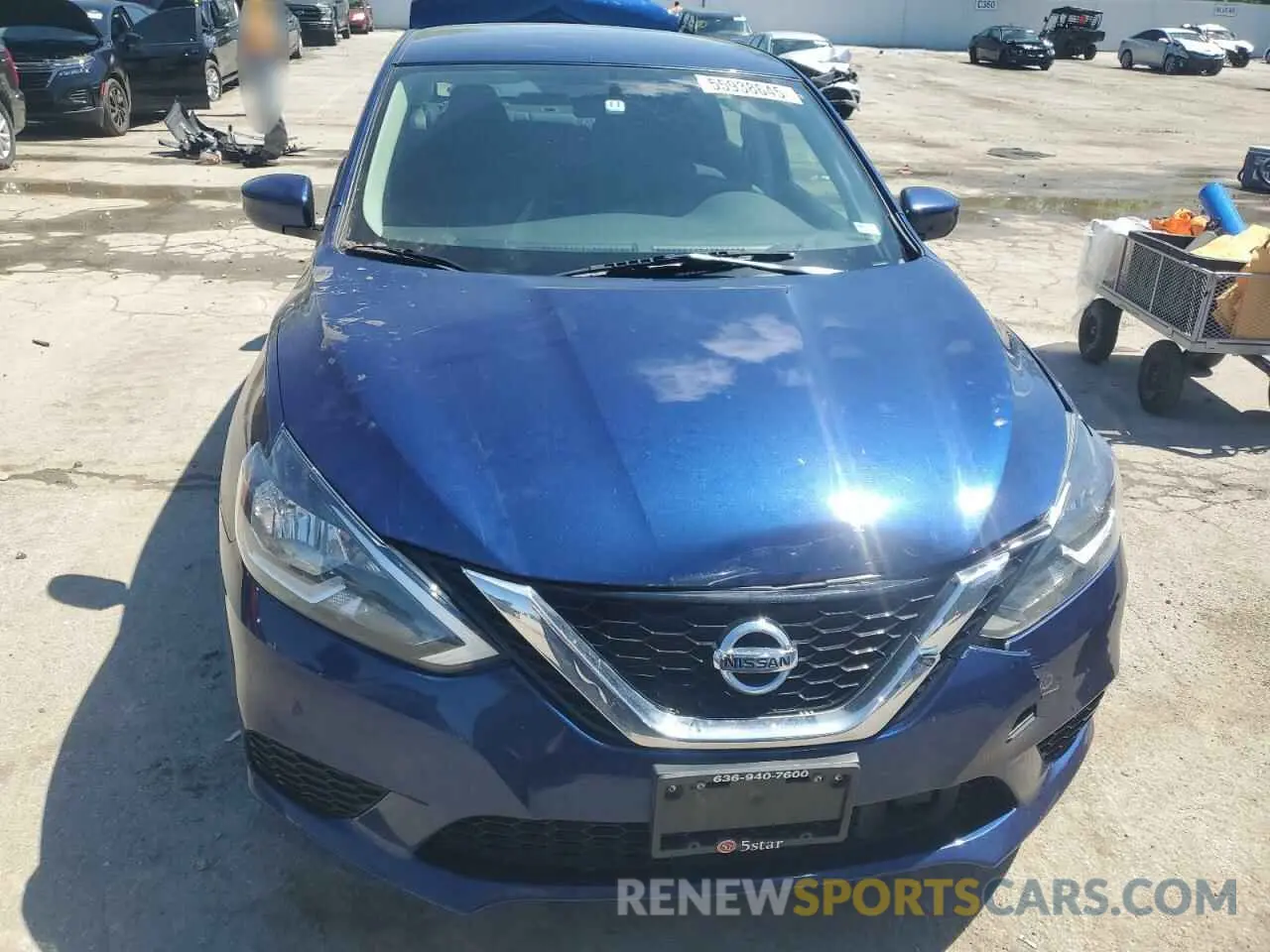 5 Photograph of a damaged car 3N1AB7AP6KY304884 NISSAN SENTRA 2019
