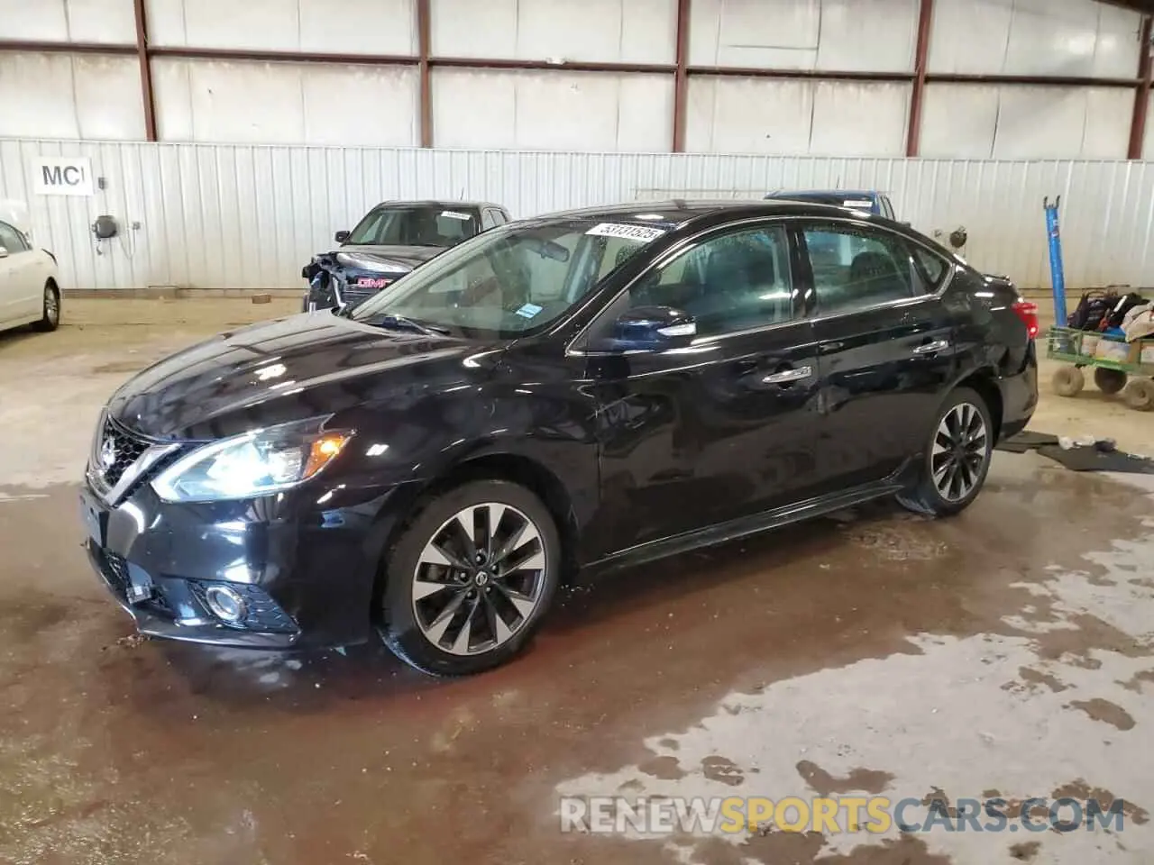 1 Photograph of a damaged car 3N1AB7AP6KY309633 NISSAN SENTRA 2019