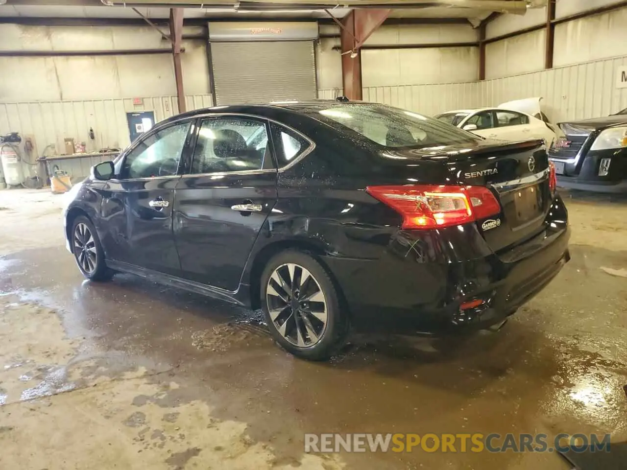 2 Photograph of a damaged car 3N1AB7AP6KY309633 NISSAN SENTRA 2019