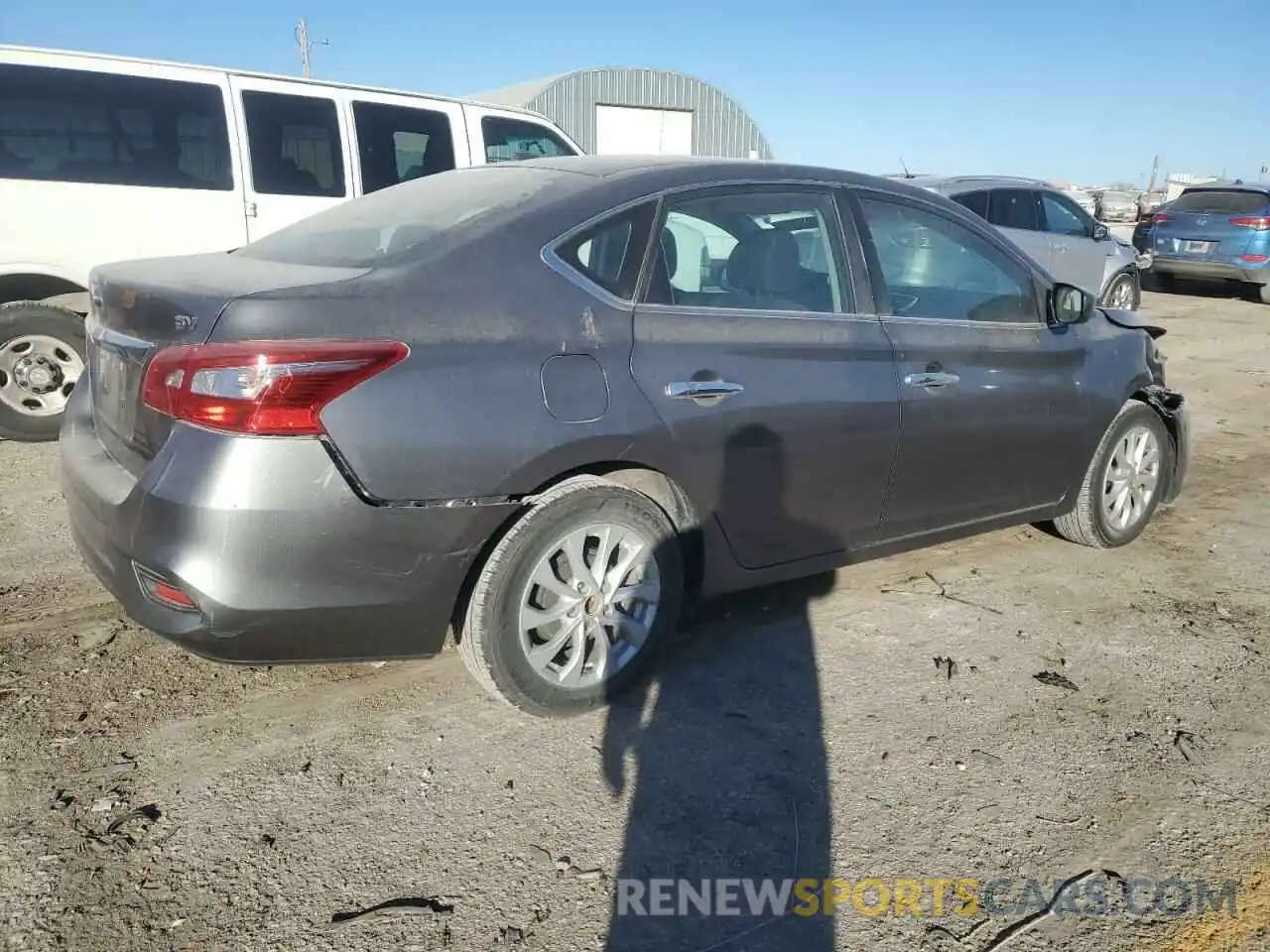 3 Photograph of a damaged car 3N1AB7AP6KY311009 NISSAN SENTRA 2019