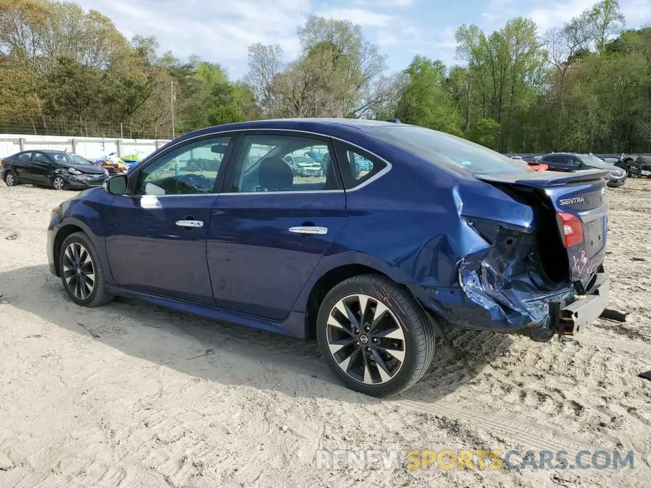 2 Photograph of a damaged car 3N1AB7AP6KY312788 NISSAN SENTRA 2019