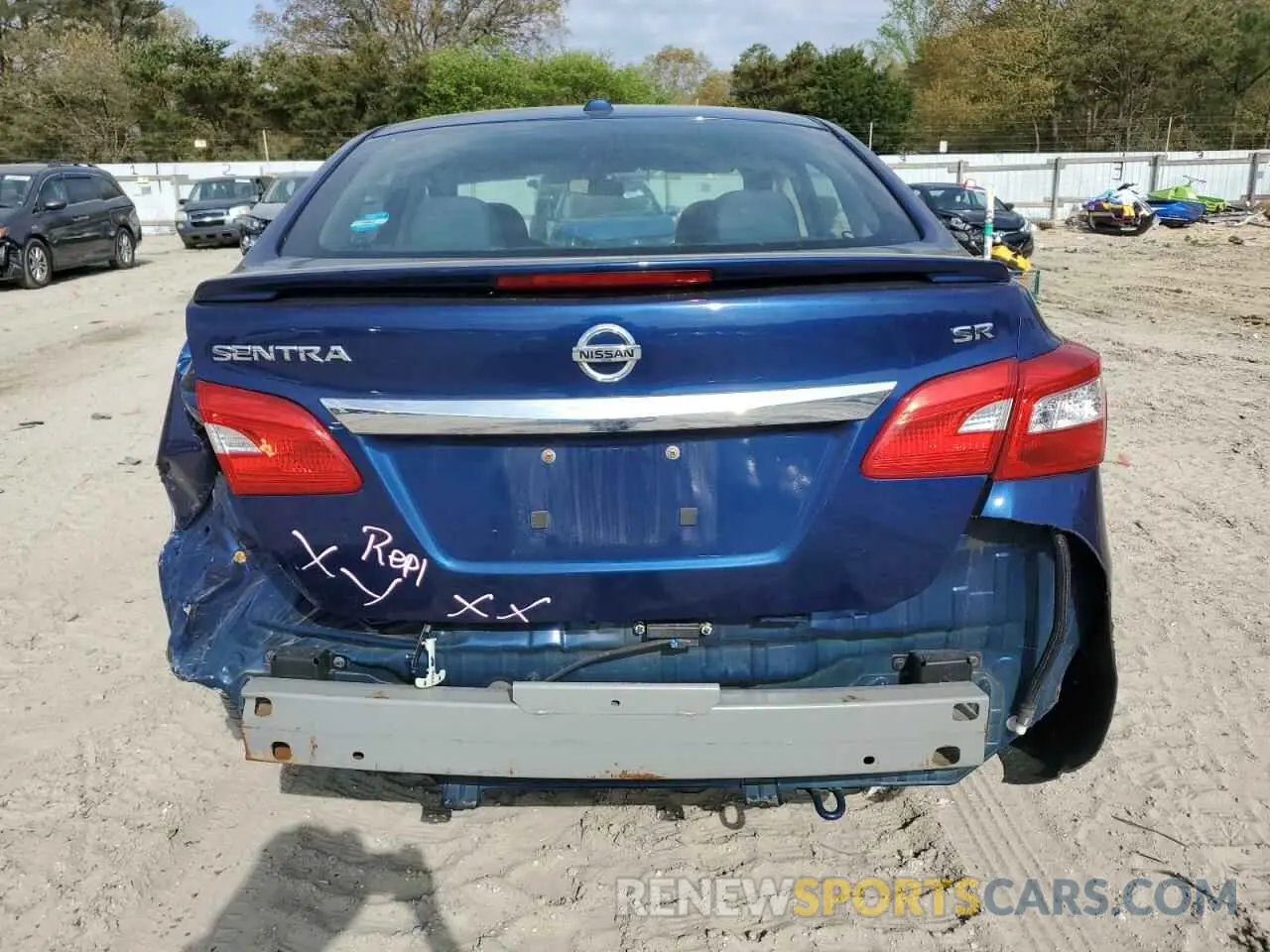 6 Photograph of a damaged car 3N1AB7AP6KY312788 NISSAN SENTRA 2019