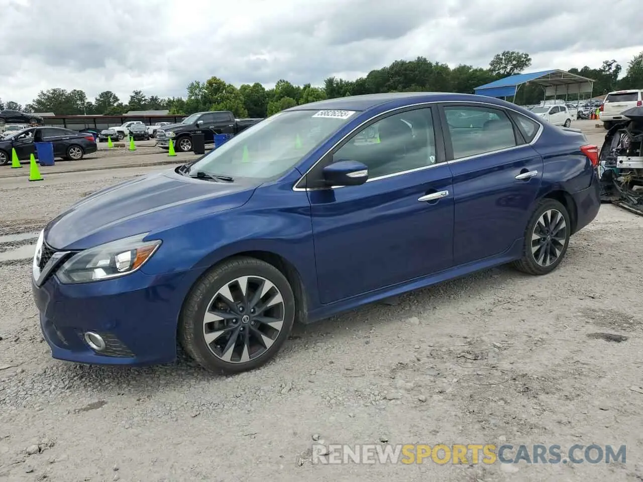 1 Photograph of a damaged car 3N1AB7AP6KY313701 NISSAN SENTRA 2019