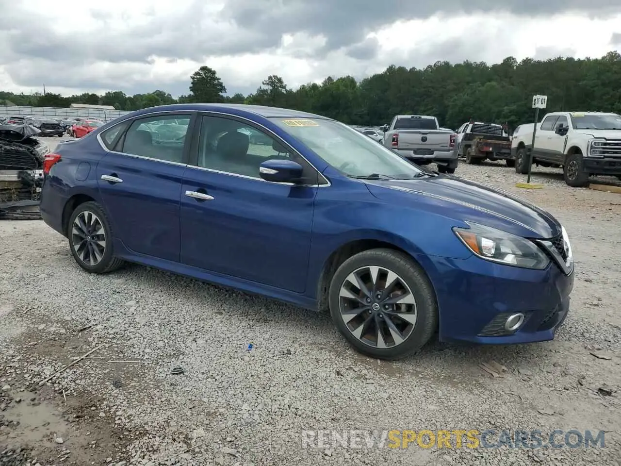 4 Photograph of a damaged car 3N1AB7AP6KY313701 NISSAN SENTRA 2019