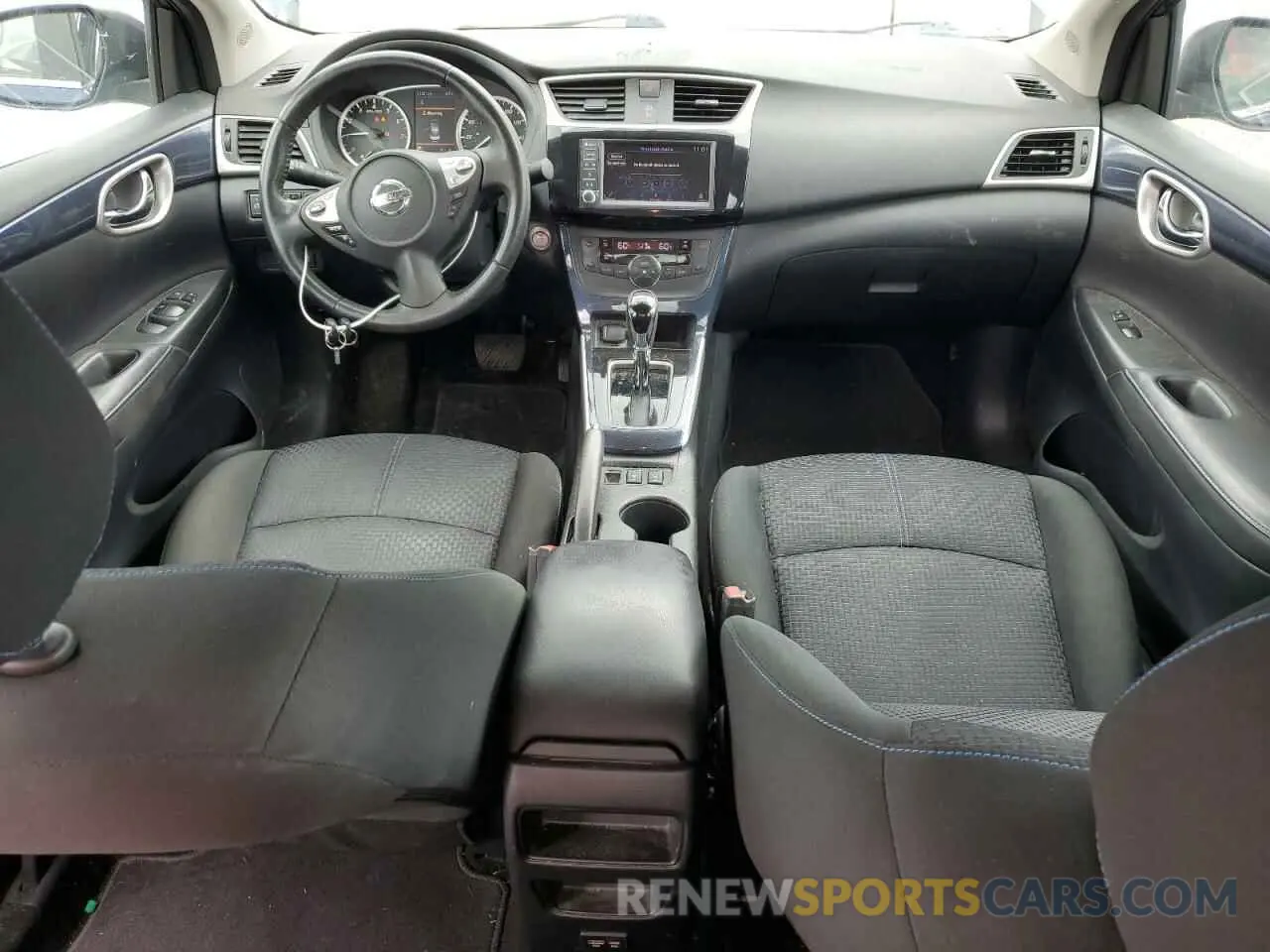 8 Photograph of a damaged car 3N1AB7AP6KY313701 NISSAN SENTRA 2019