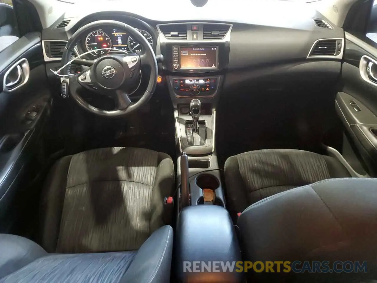 8 Photograph of a damaged car 3N1AB7AP6KY318199 NISSAN SENTRA 2019