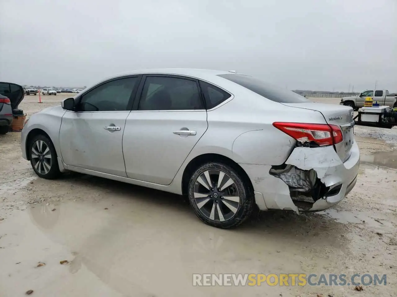 2 Photograph of a damaged car 3N1AB7AP6KY320597 NISSAN SENTRA 2019