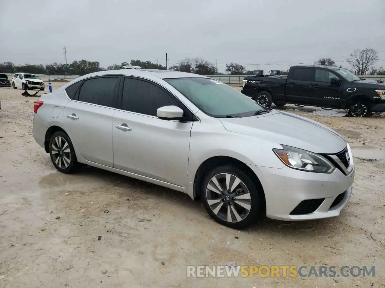 4 Photograph of a damaged car 3N1AB7AP6KY320597 NISSAN SENTRA 2019
