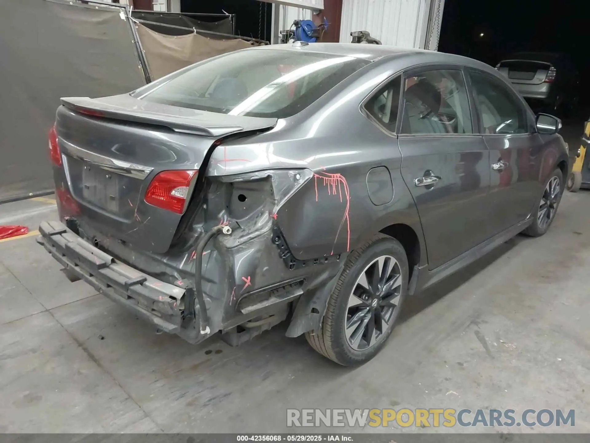 4 Photograph of a damaged car 3N1AB7AP6KY329378 NISSAN SENTRA 2019