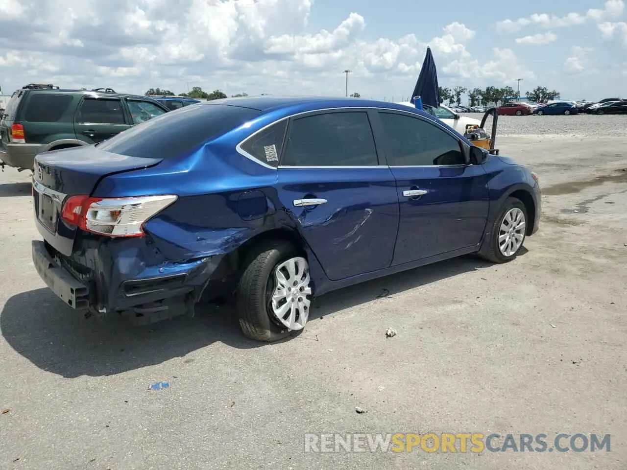 3 Photograph of a damaged car 3N1AB7AP6KY337819 NISSAN SENTRA 2019