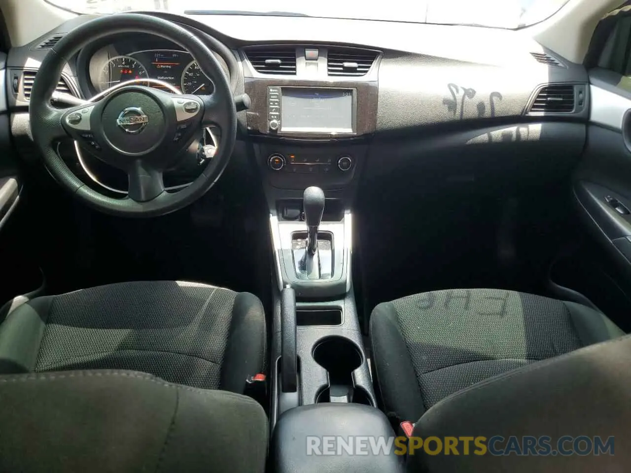 8 Photograph of a damaged car 3N1AB7AP6KY337819 NISSAN SENTRA 2019