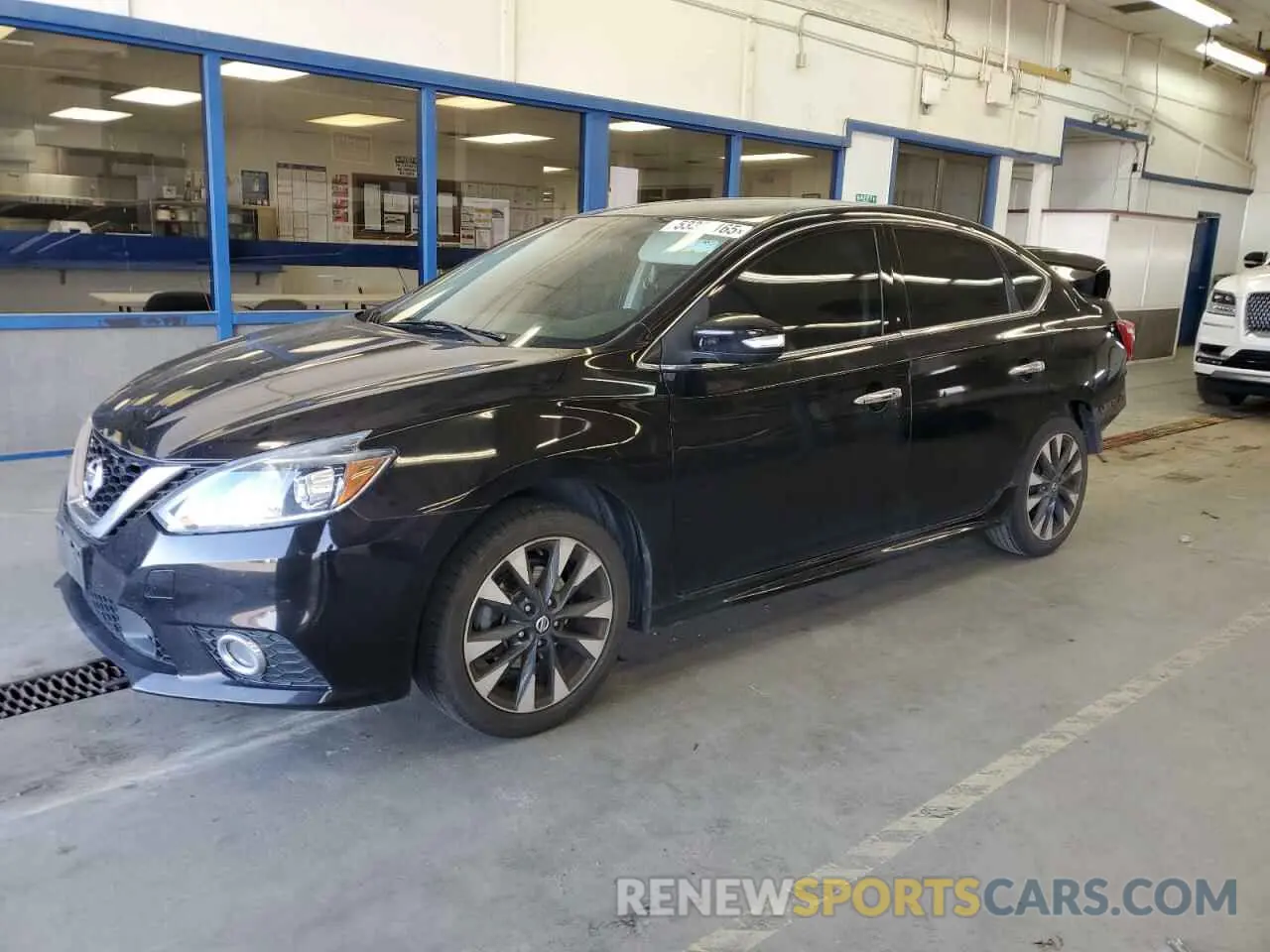 1 Photograph of a damaged car 3N1AB7AP6KY340946 NISSAN SENTRA 2019