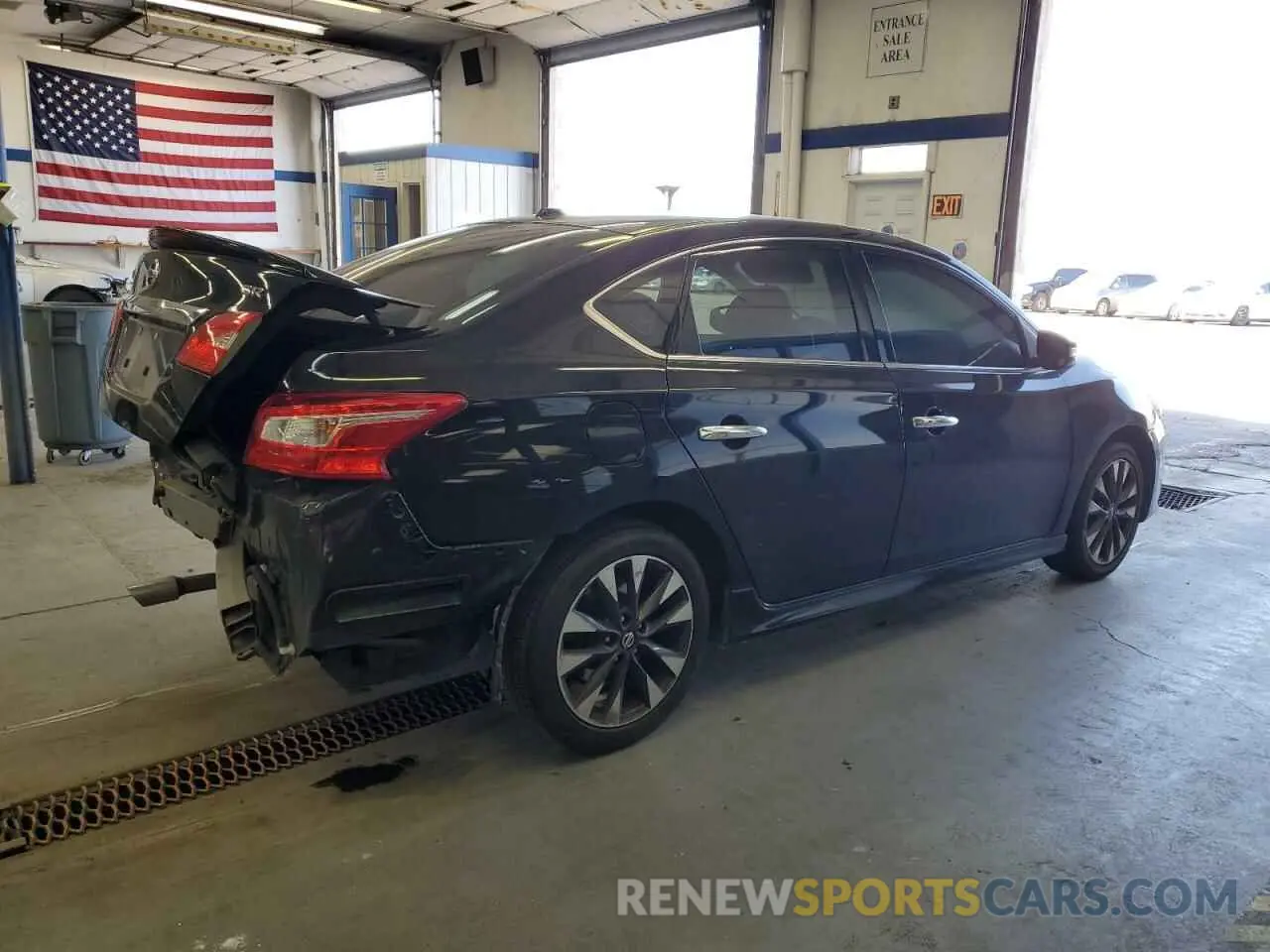 3 Photograph of a damaged car 3N1AB7AP6KY340946 NISSAN SENTRA 2019