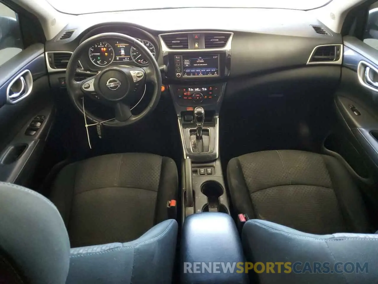 8 Photograph of a damaged car 3N1AB7AP6KY340946 NISSAN SENTRA 2019