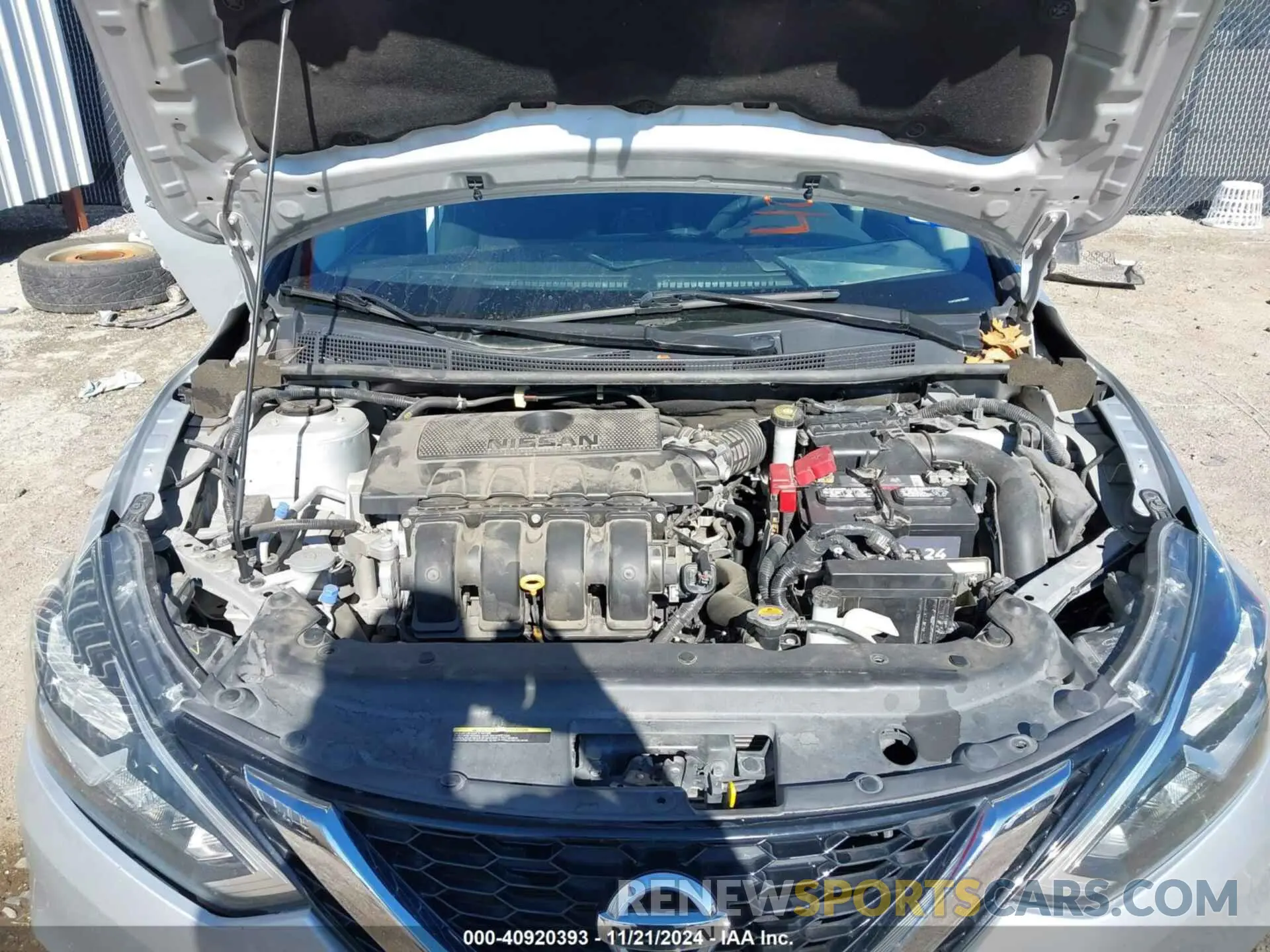 10 Photograph of a damaged car 3N1AB7AP6KY340977 NISSAN SENTRA 2019