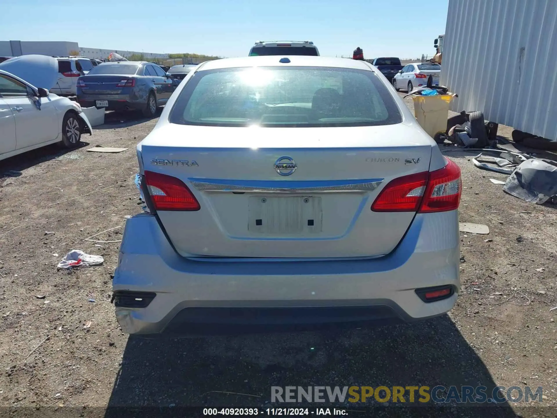 16 Photograph of a damaged car 3N1AB7AP6KY340977 NISSAN SENTRA 2019