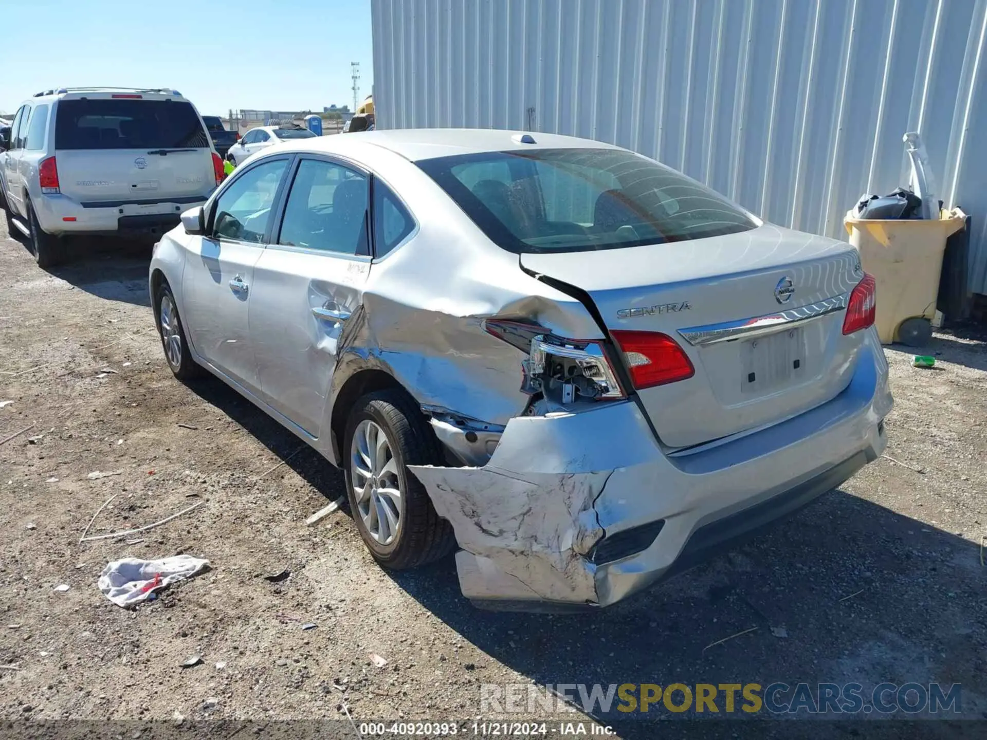 3 Photograph of a damaged car 3N1AB7AP6KY340977 NISSAN SENTRA 2019