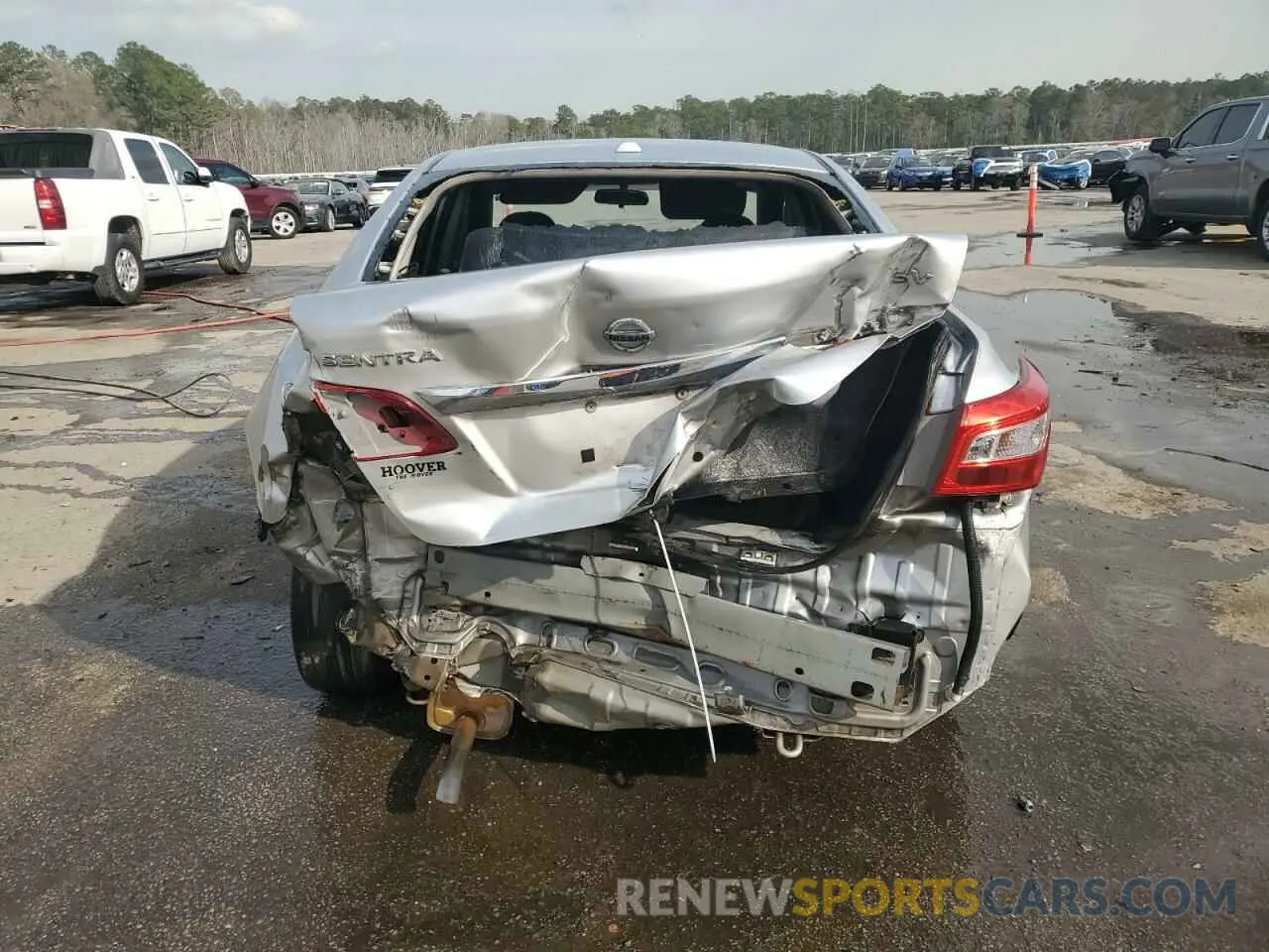 6 Photograph of a damaged car 3N1AB7AP6KY343765 NISSAN SENTRA 2019