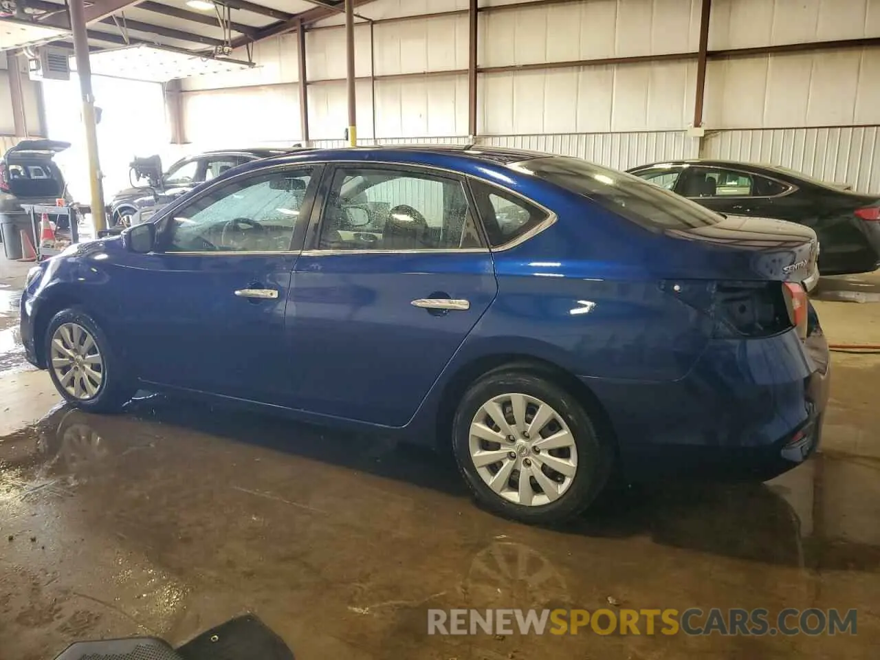 2 Photograph of a damaged car 3N1AB7AP6KY346150 NISSAN SENTRA 2019